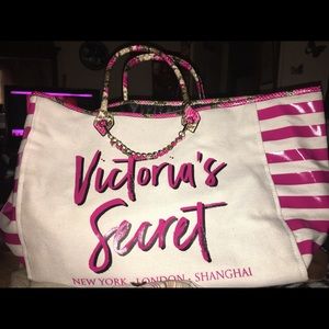 Victoria secret large tote/purse/beach bag